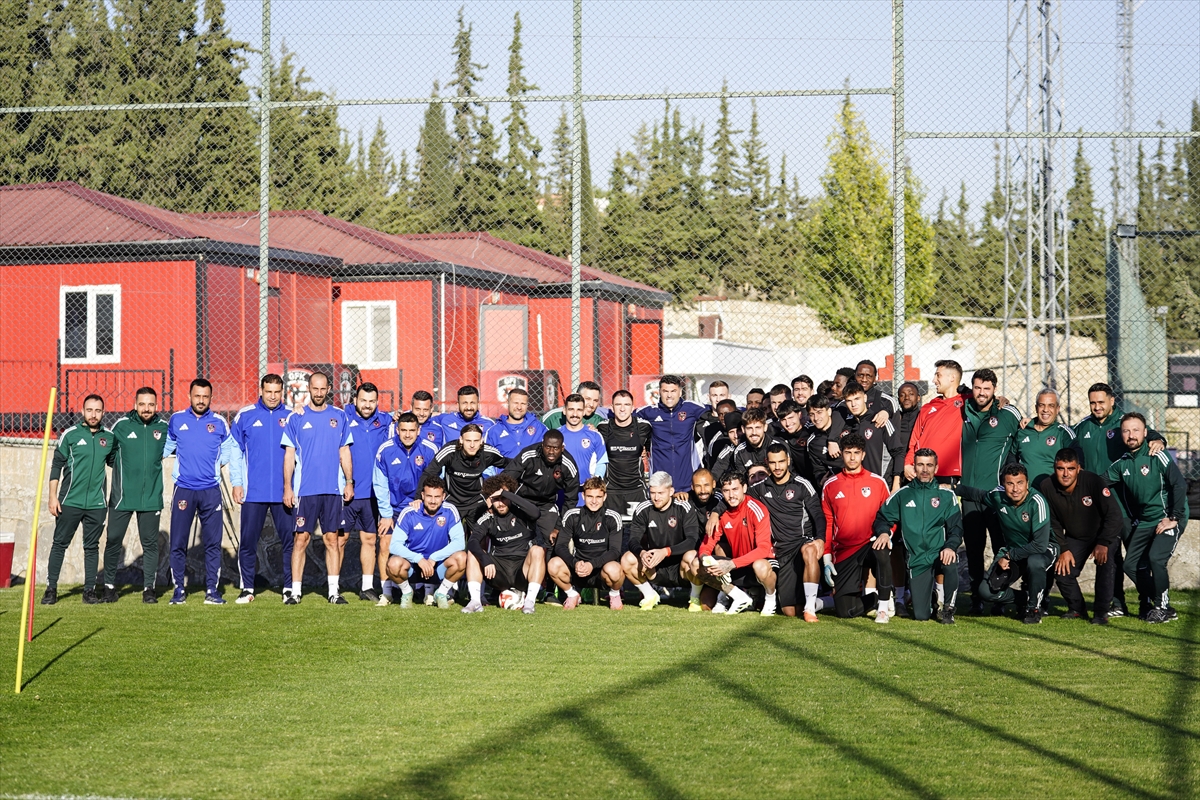 Gaziantep FK, Antalyaspor maçının hazırlıklarına devam etti