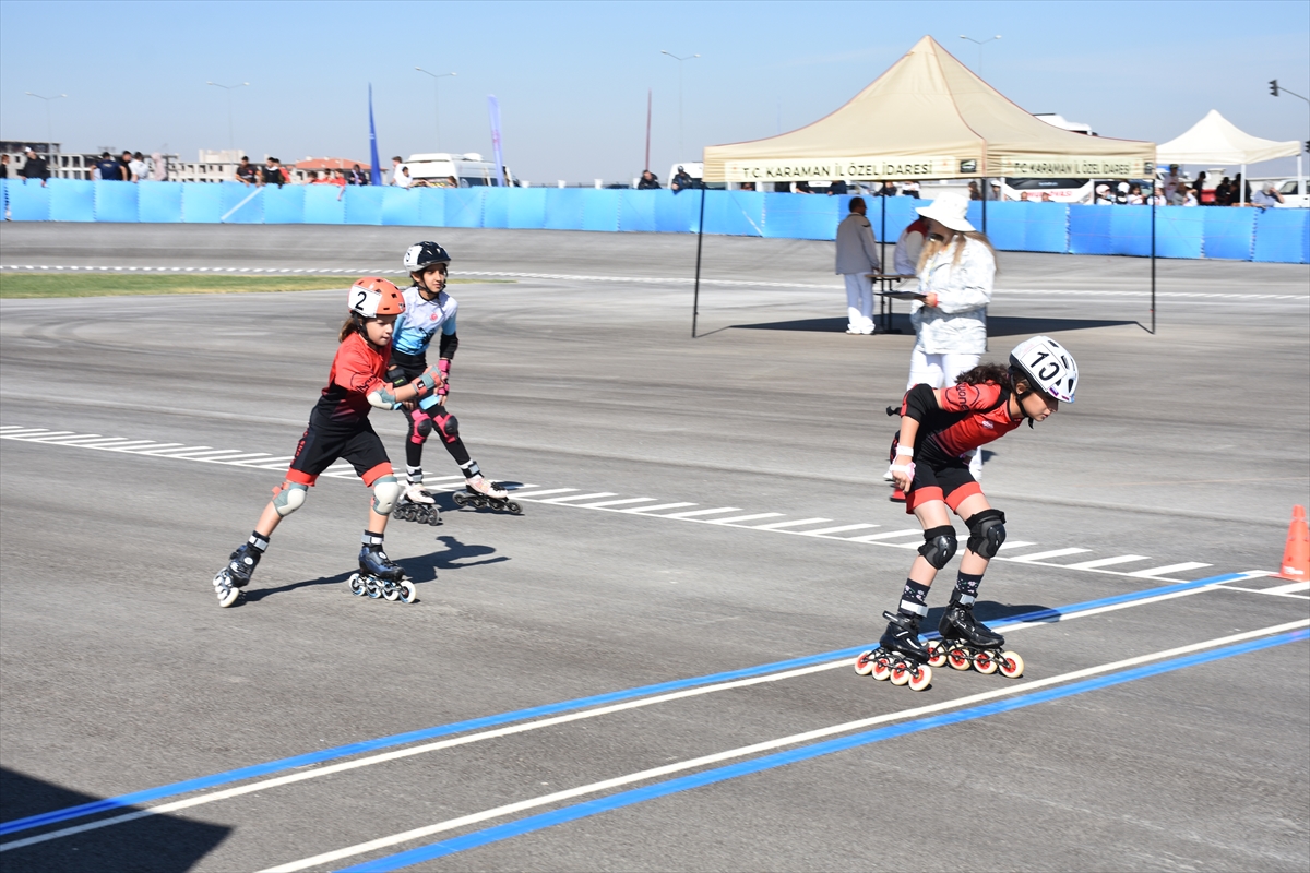 Tekerlekli Paten Türkiye Kulüpler Şampiyonası Karaman'da başladı