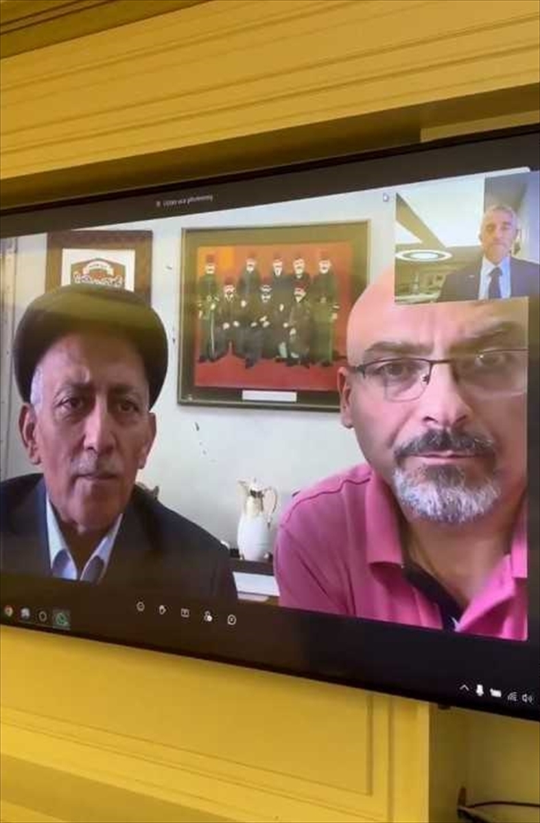 Şahinbey Belediye Başkanı Tahmazoğlu, Gazze Belediye Başkanı Yahya Al Sarraj ile görüştü