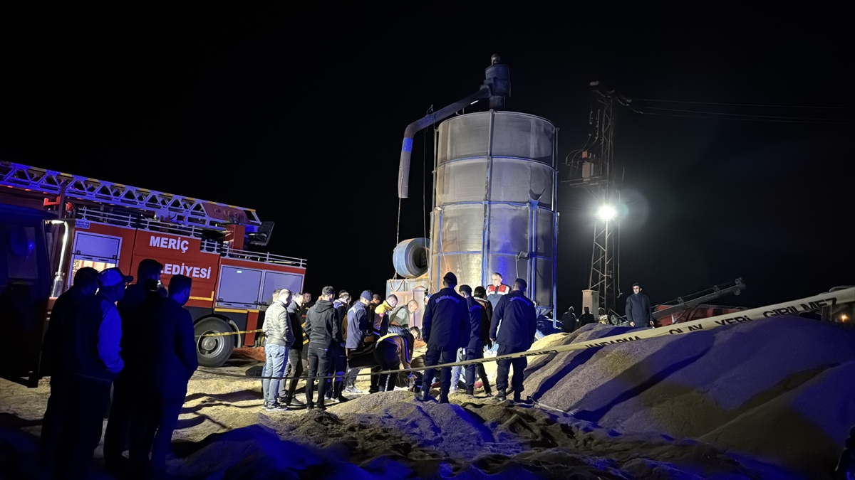 Edirne'de bir kişi çeltik kurutma makinesinde ölü bulundu