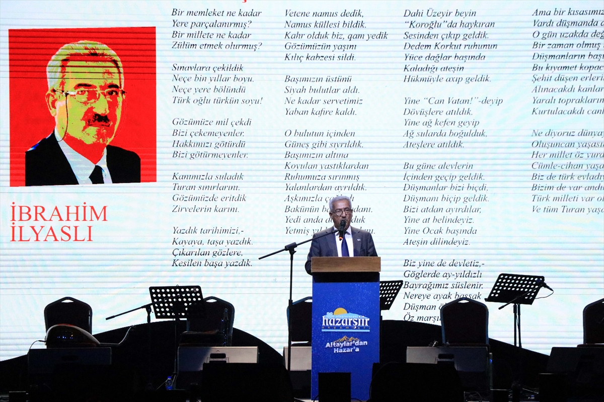 Elazığ'da "28. Uluslararası Hazar Şiir Akşamları" etkinliği başladı