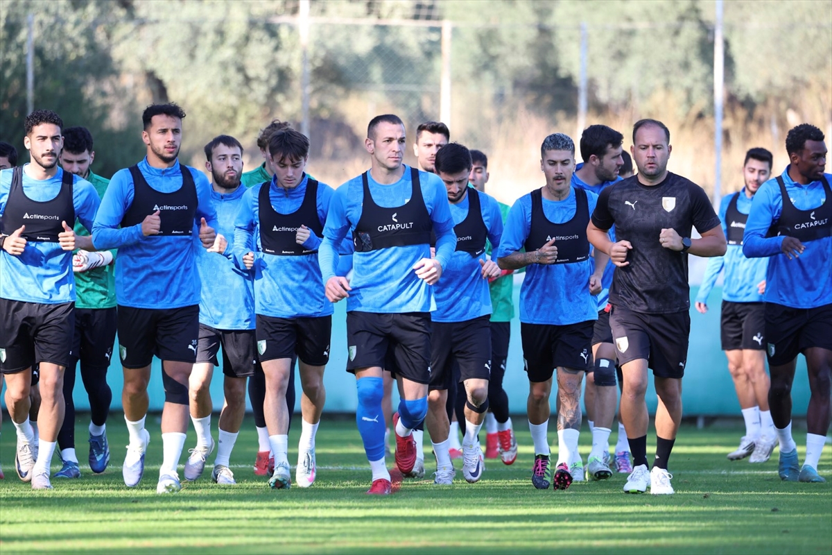 Bodrum FK, Esenler Erokspor maçının hazırlıklarını sürdürdü