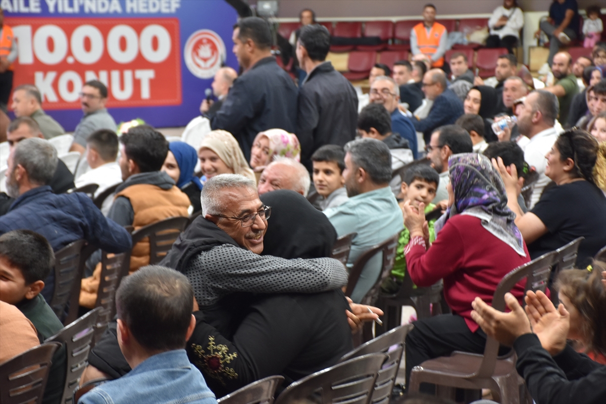 Gaziantep'te 3 bin 385 konutun kura çekimi yapıldı