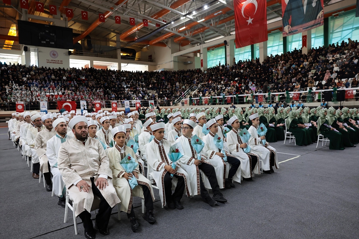 163 hafız için Erzincan'da icazet töreni düzenlendi