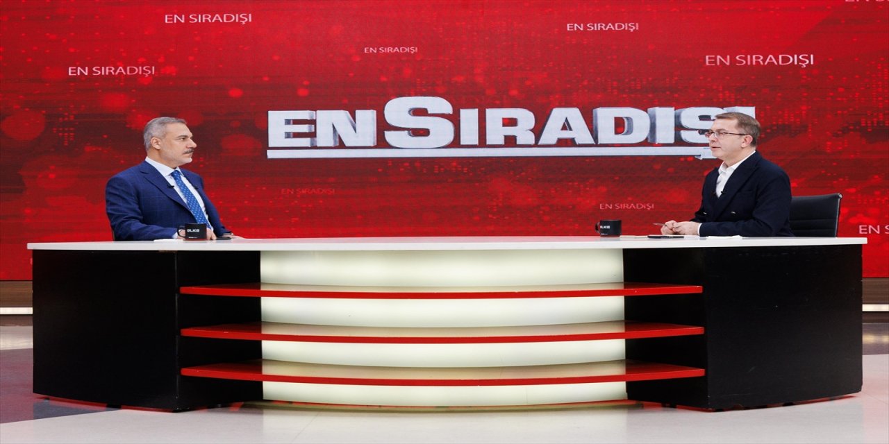 Bakan Fidan: En büyük risk, İsrail yayılmacılığının Suriye üzerinden devam etmesi