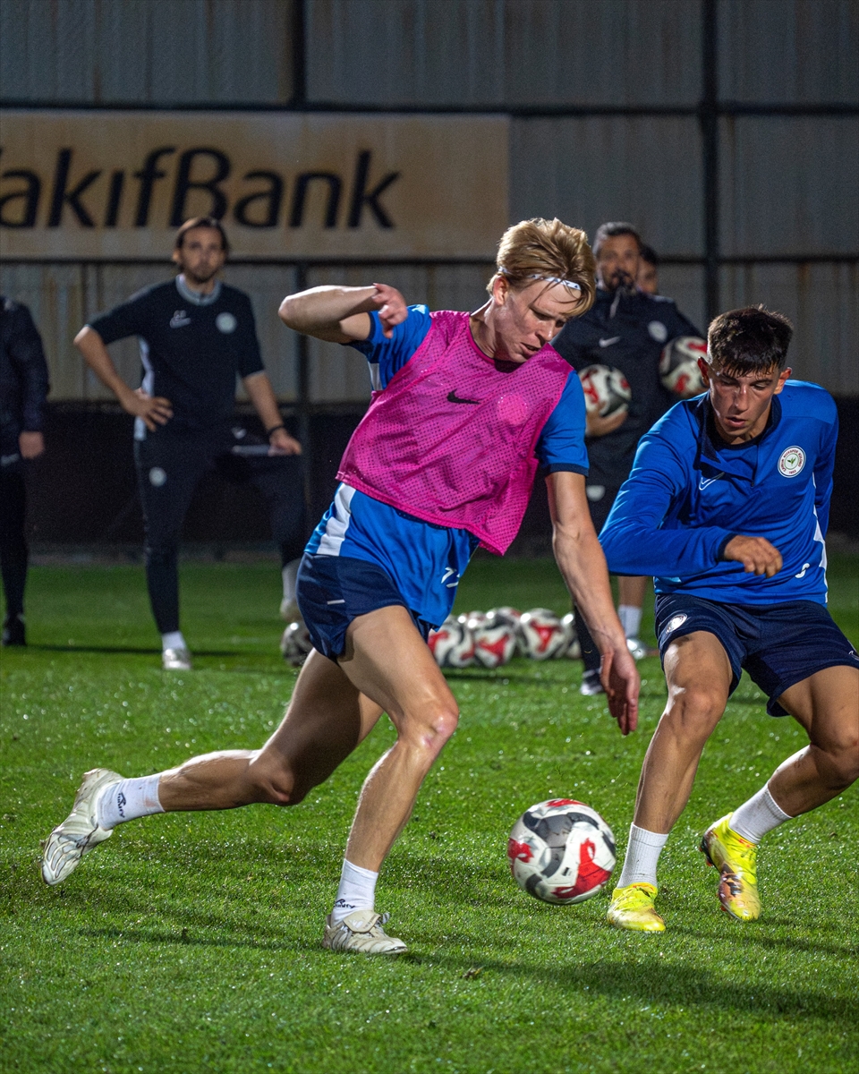 Çaykur Rizespor, RAMS Başakşehir maçının hazırlıklarına başladı