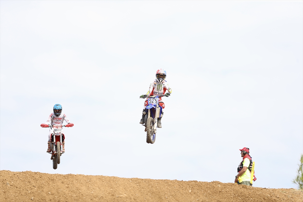 Türkiye Motokros Şampiyonası'nın 5. ayak yarışları, Fethiye'de yapıldı