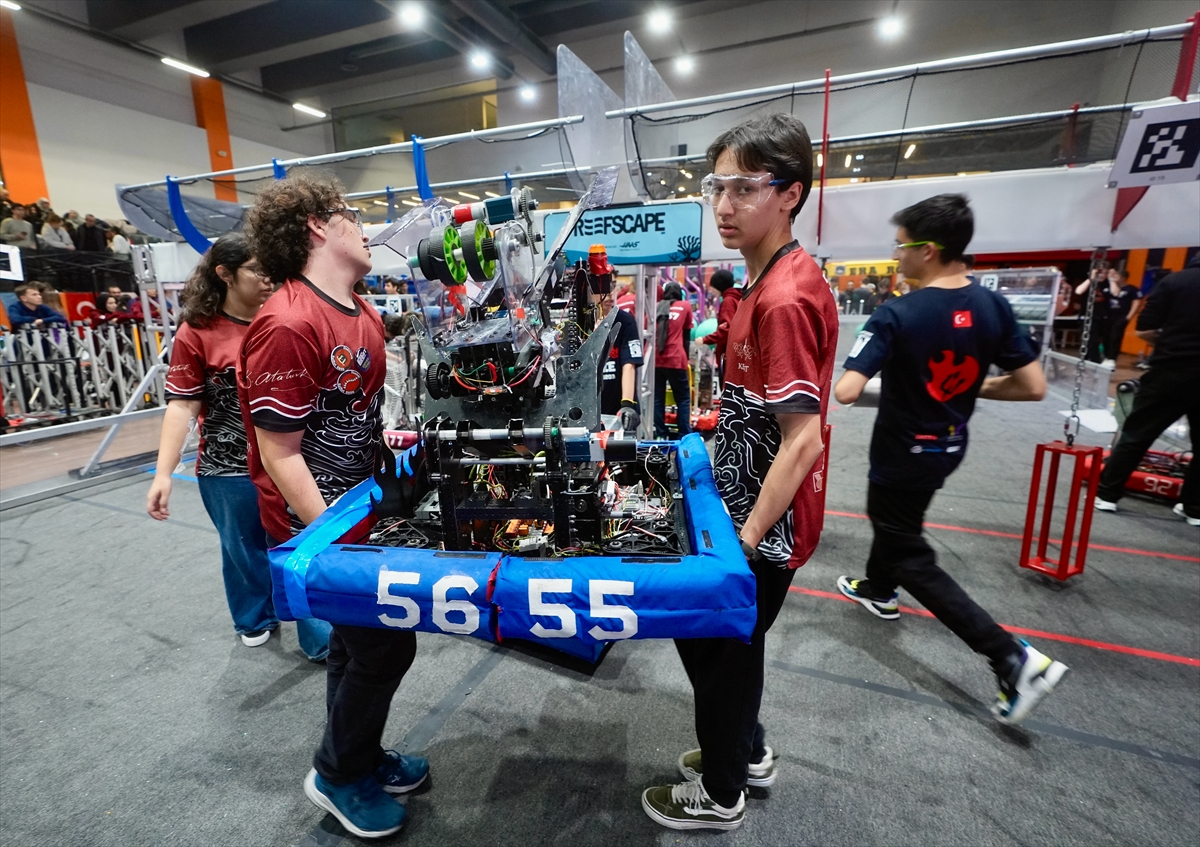 Ümraniye Robot Yarışları'nın finali yapıldı