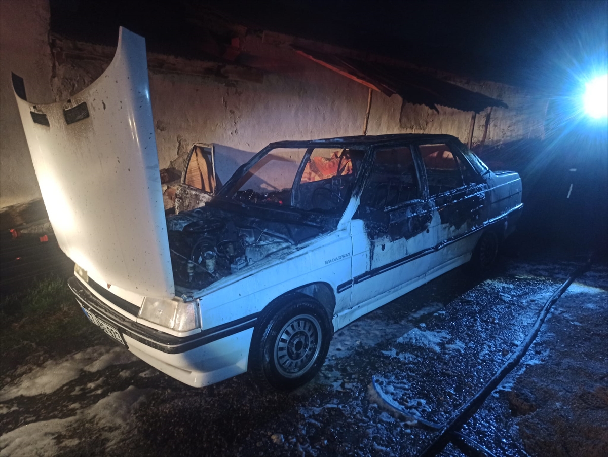 Çankırı'da aynı kişiye ait iki araç 10 gün arayla yandı