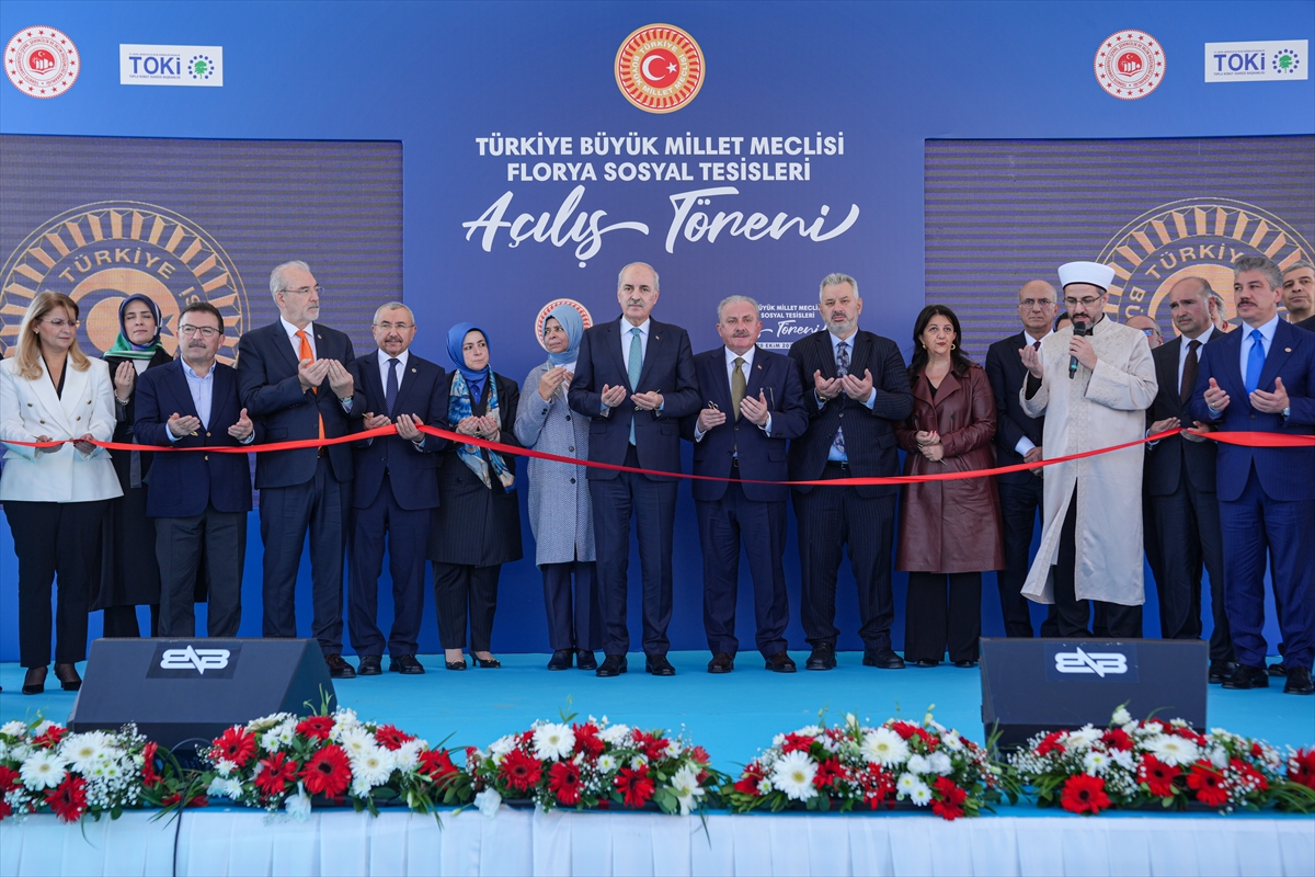Restorasyonu tamamlanan TBMM Florya Sosyal Tesisleri için açılış töreni yapıldı