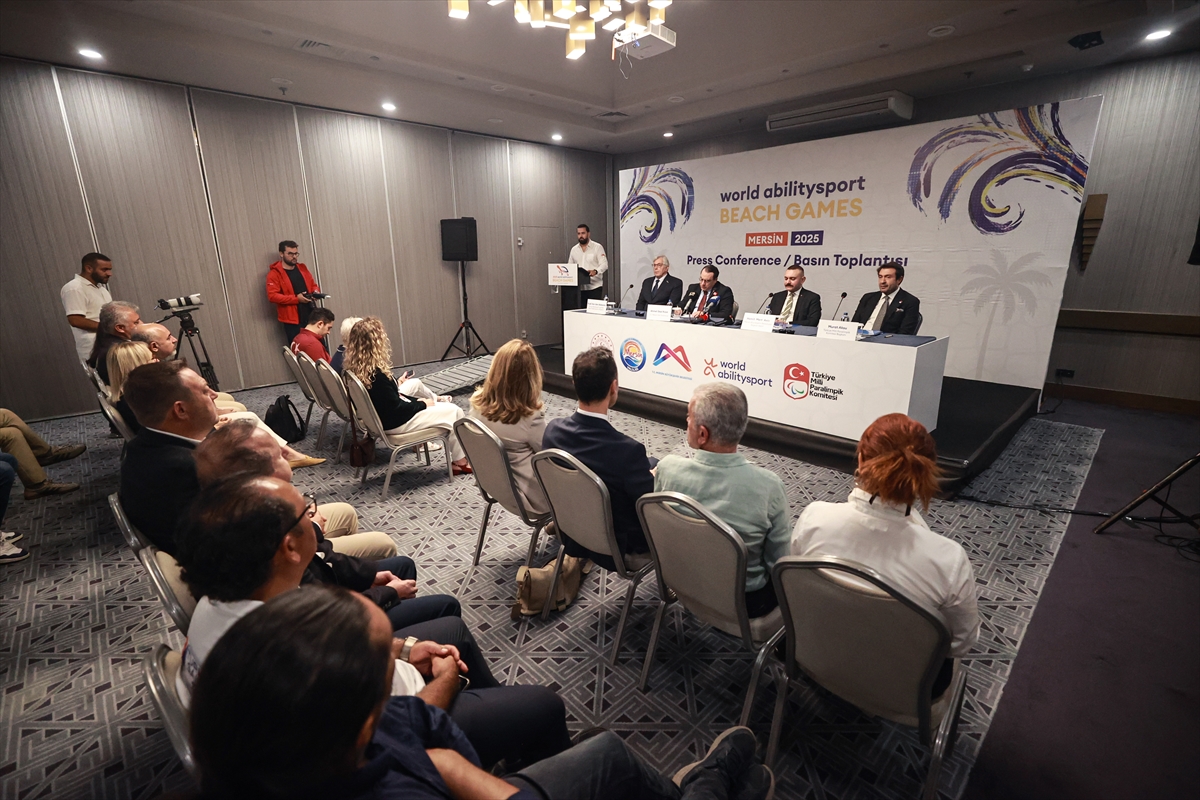 Mersin'de organize edilen Dünya Bedensel Engelliler Plaj Oyunları yarın başlayacak