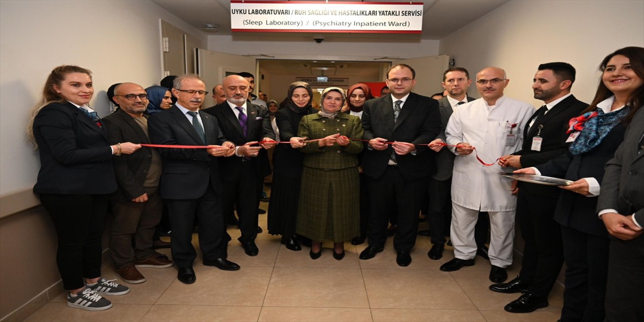 Göztepe Prof. Dr. Süleyman Yalçın Şehir Hastanesi'nde yeni psikiyatri kliniği düzenlenen törenle hizmete açıldı