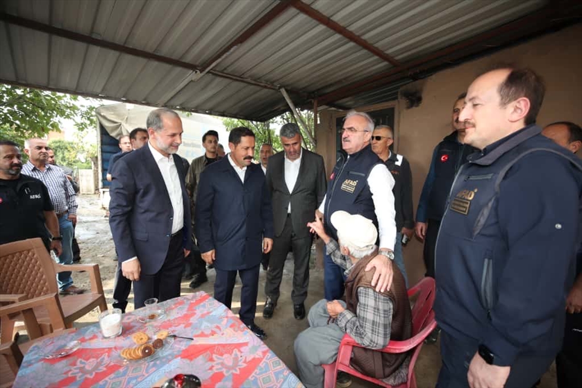 İçişleri Bakan Yardımcısı Karaloğlu, Hatay'da sağanaktan etkilenen alanları inceledi