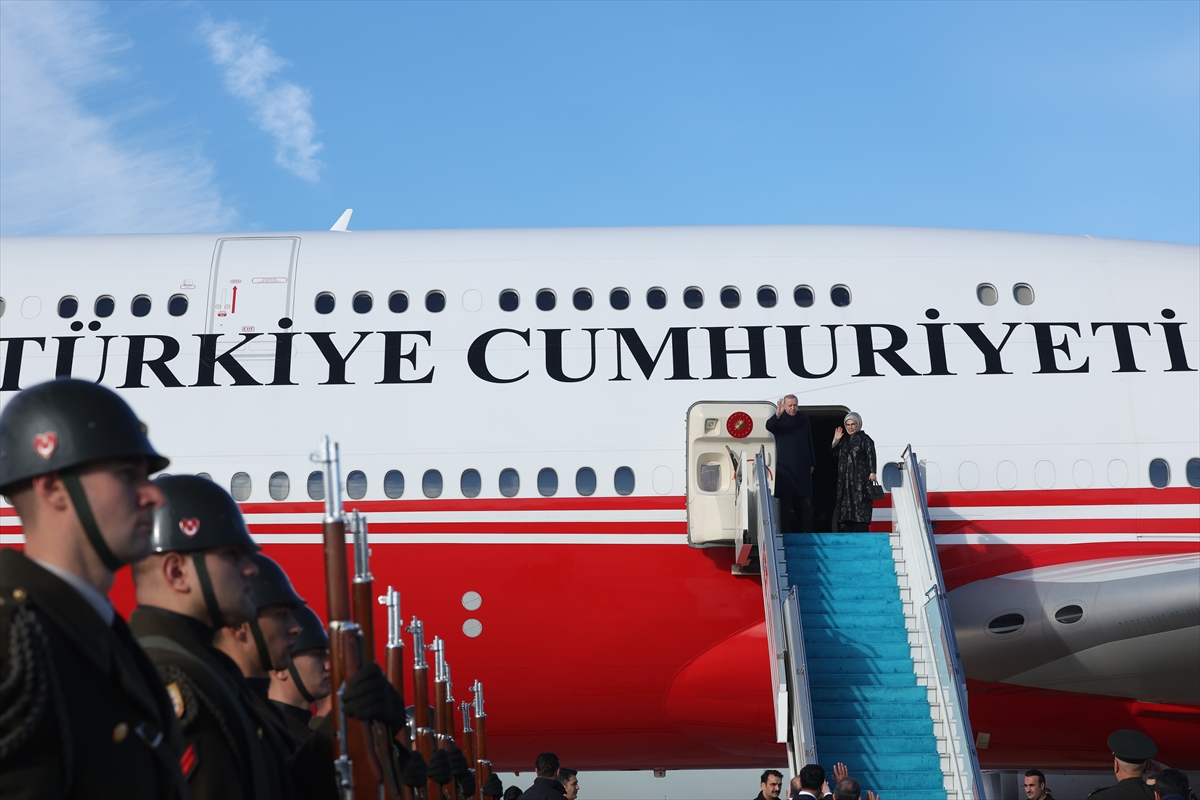 Cumhurbaşkanı Erdoğan Kuveyt'e gitti