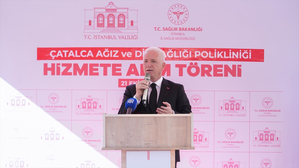 Çatalca Ağız ve Diş Sağlığı Polikliniği törenle hizmete açıldı