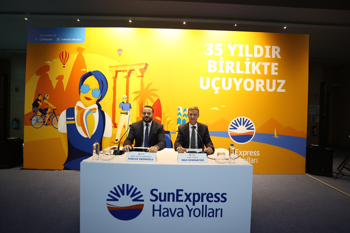 SunExpress bu yıl 13 milyondan fazla yolcu taşıdı
