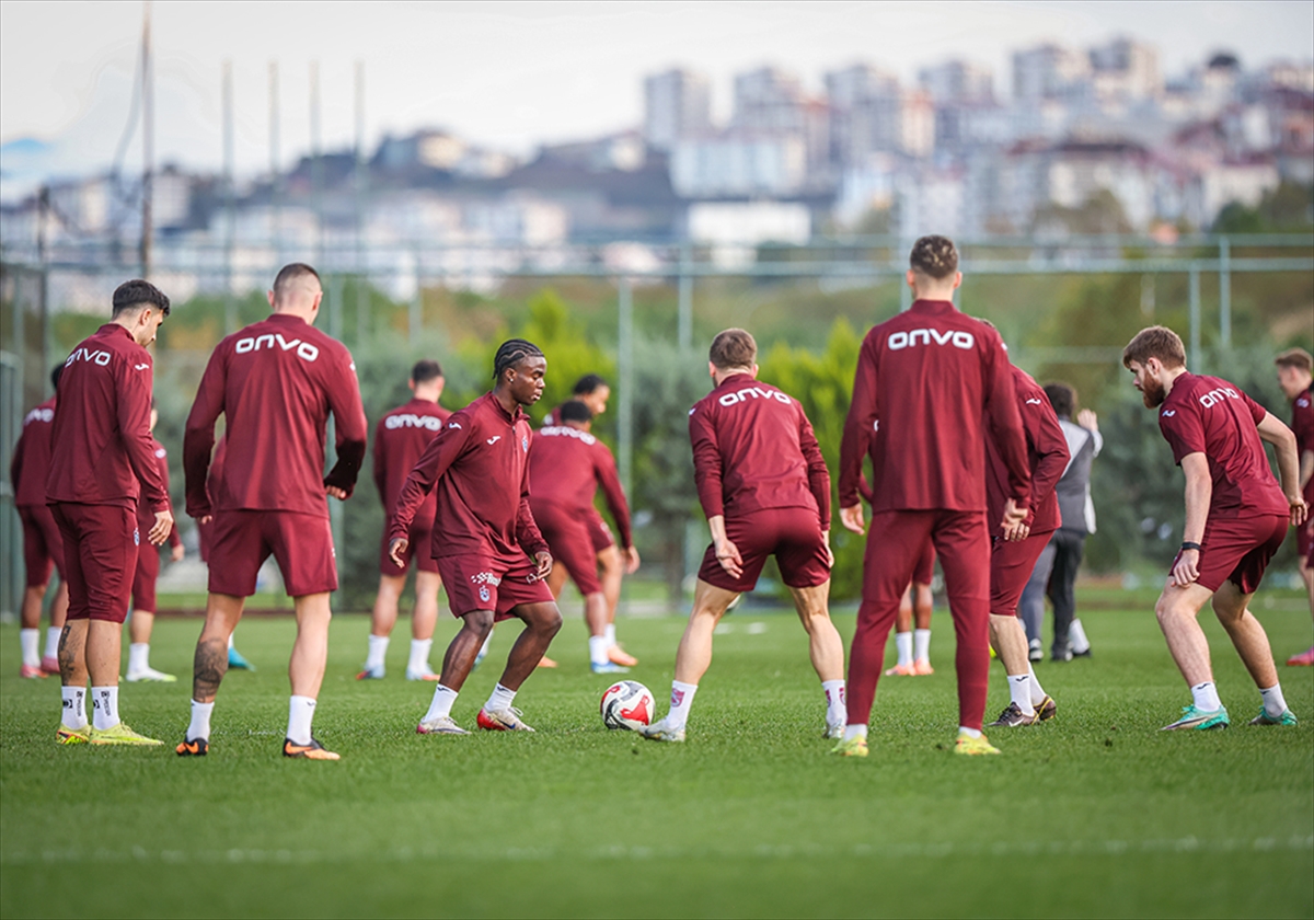 Trabzonspor, Eyüpspor maçı hazırlıklarına başladı