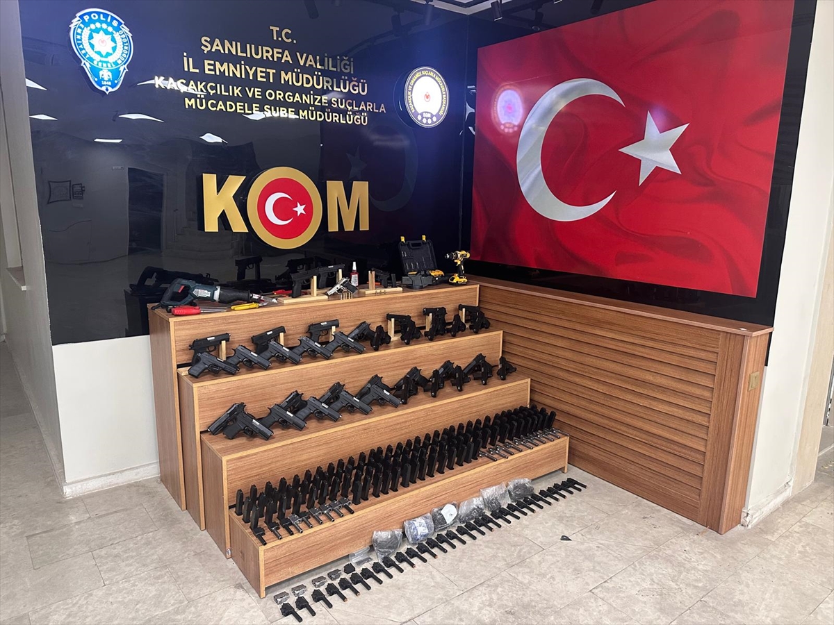 Şanlıurfa'da silah kaçakçılığı operasyonunda 3 şüpheli yakalandı
