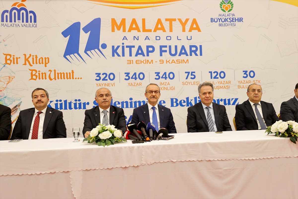 Malatya Anadolu Kitap Fuarı, 31 Ekim'de kitapseverlerle buluşacak