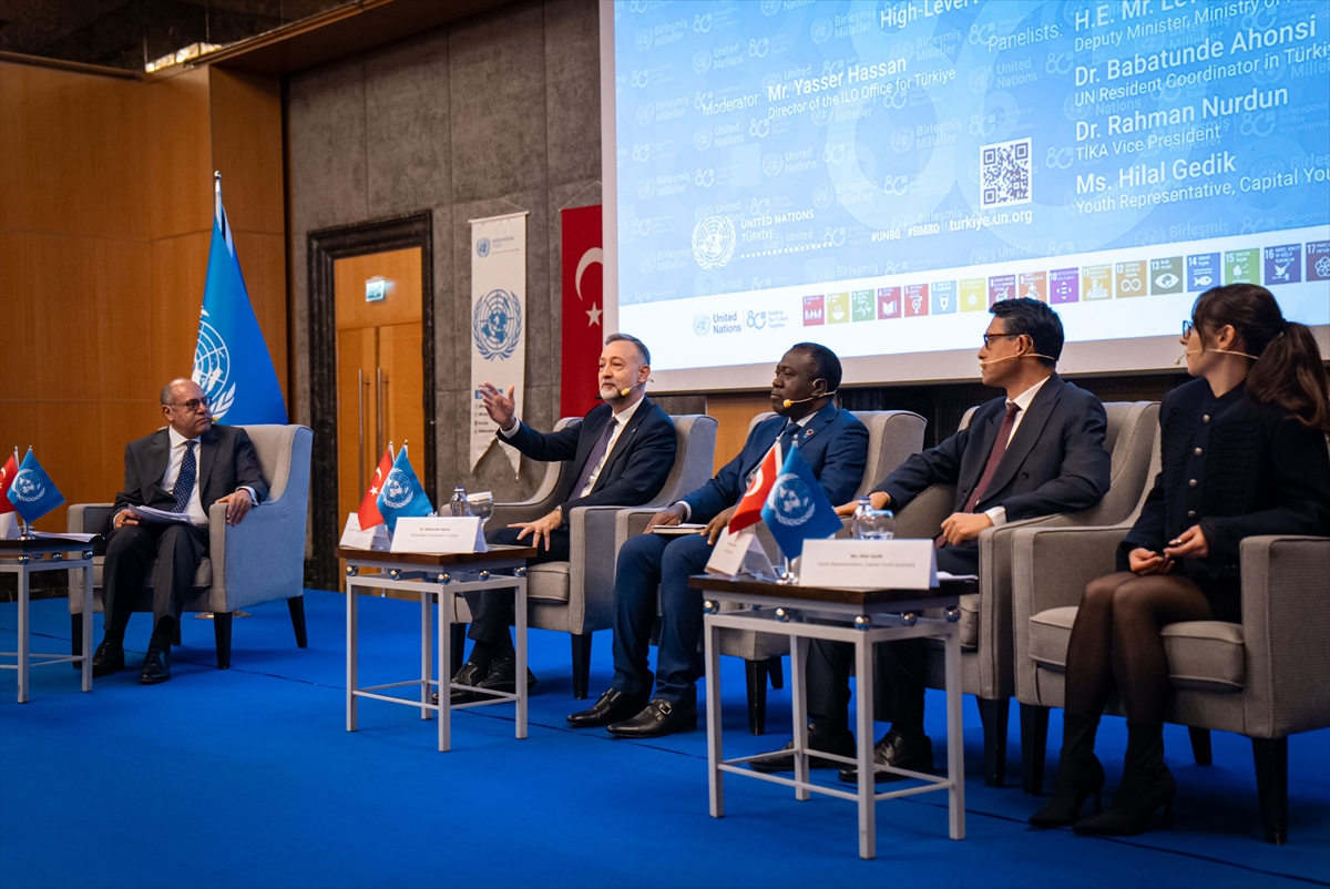 BM'nin 80. yıl dönümü kapsamında başkentte panel düzenlendi