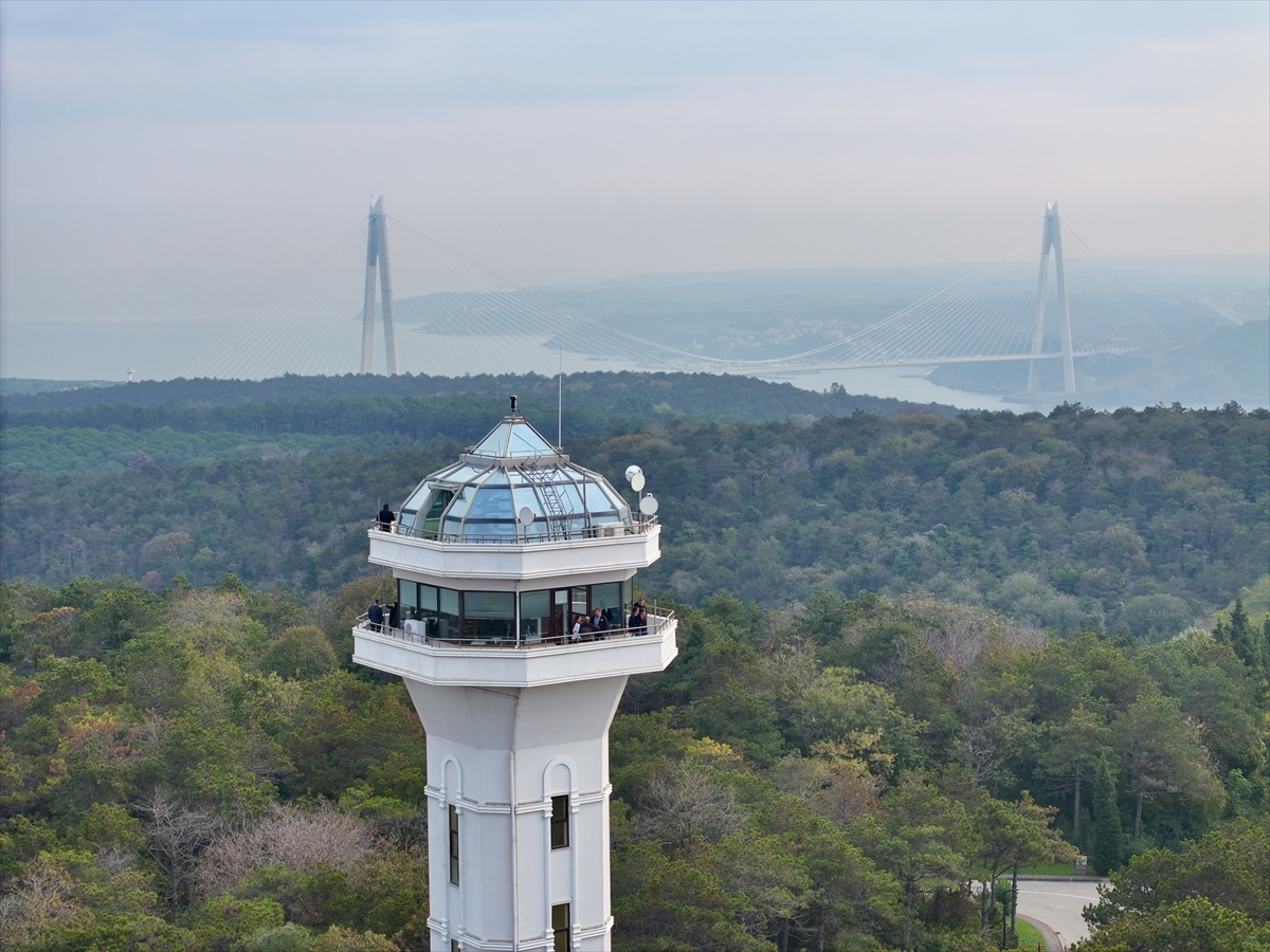 İstanbul Orman İnovasyon Haftası'nda Sarıyer Yangın Gözetleme Kulesi'ne gezi düzenlendi