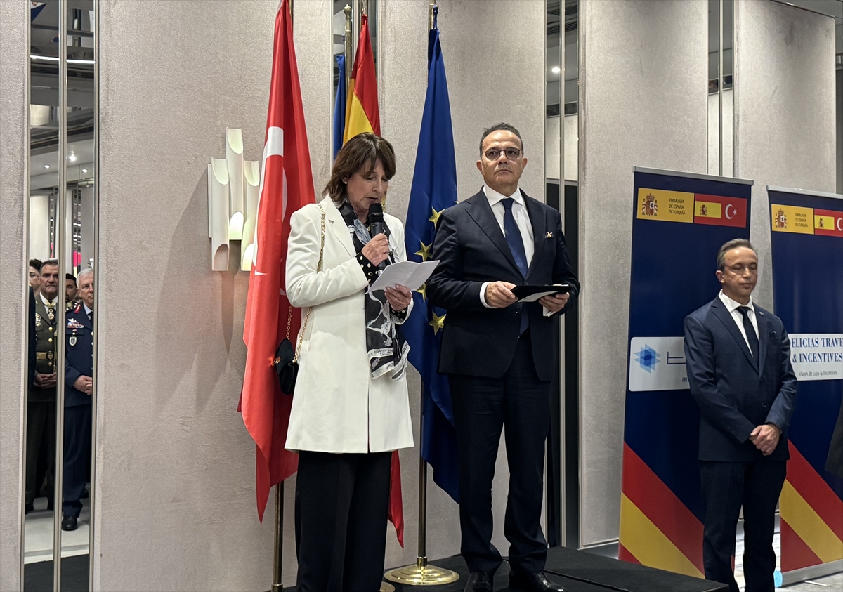 İspanya'nın Ankara Büyükelçiliği, Ulusal Gün vesilesiyle Ankara'da resepsiyon düzenledi