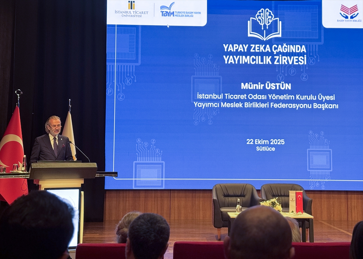 İstanbul'da "Yapay Zeka Çağında Yayımcılık Zirvesi" düzenlendi