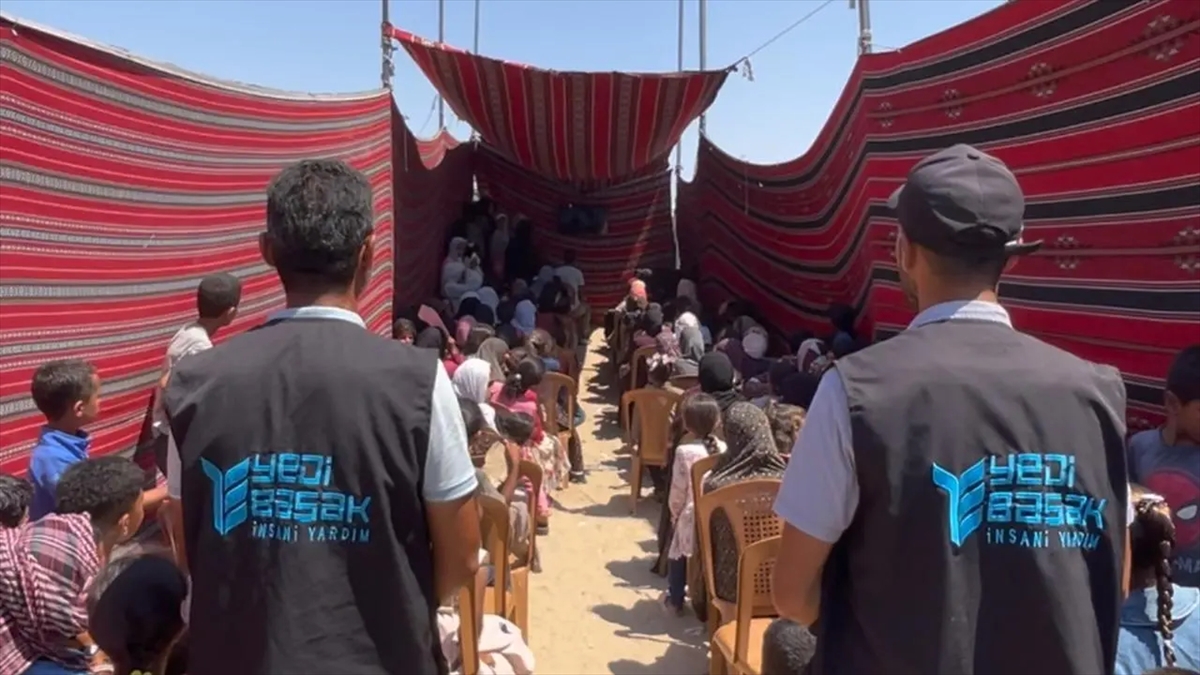 Yedi Başak İnsani Yardım Derneği, Gazze'de 5,7 milyon kişiye yardım ulaştırdı