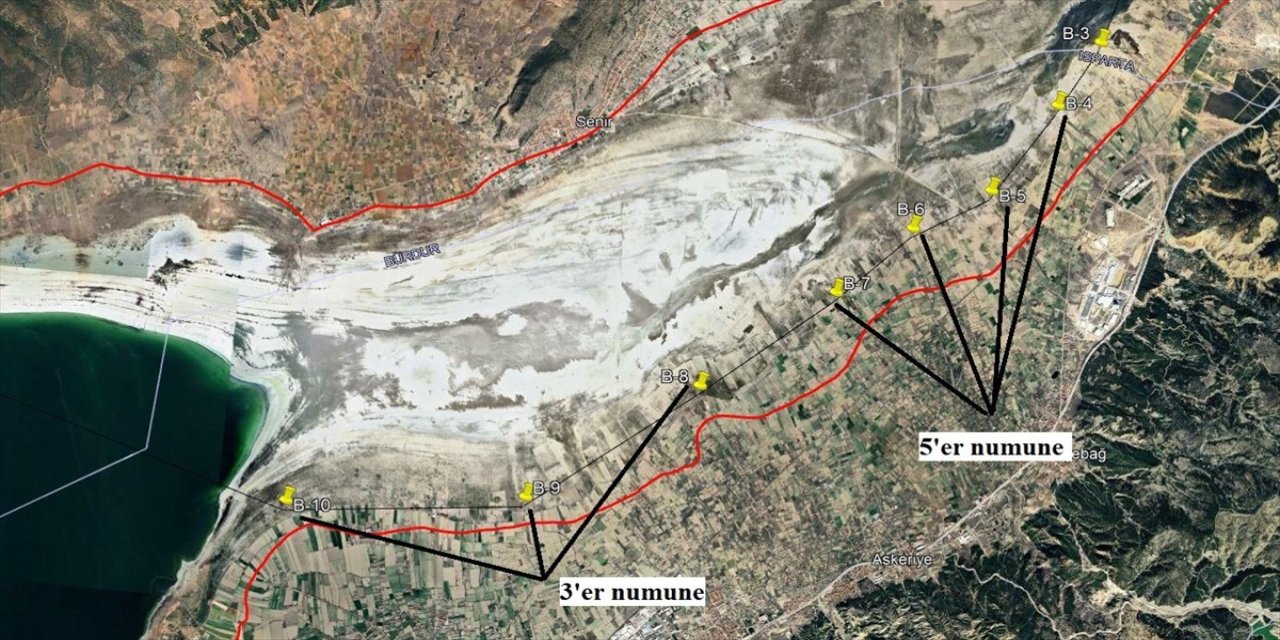 Burdur Gölü çevresinde 600 hektarlık alan için kuraklığa dayanıklı bitkilerle rehabilitasyon projesi başlatıldı