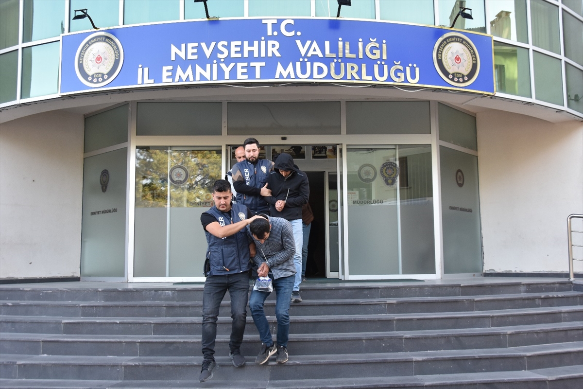 Nevşehir merkezli dolandırıcılık operasyonunda 8 şüpheli tutuklandı