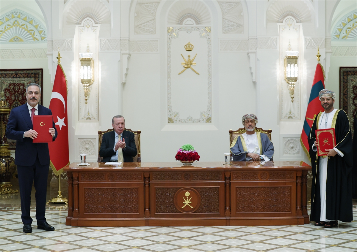 Türkiye ile Umman arasında anlaşmalar imzalandı