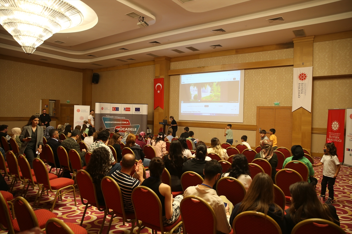 Hatay'da dezenformasyonla mücadele çalıştayı kapsamında sinema etkinliği düzenlendi