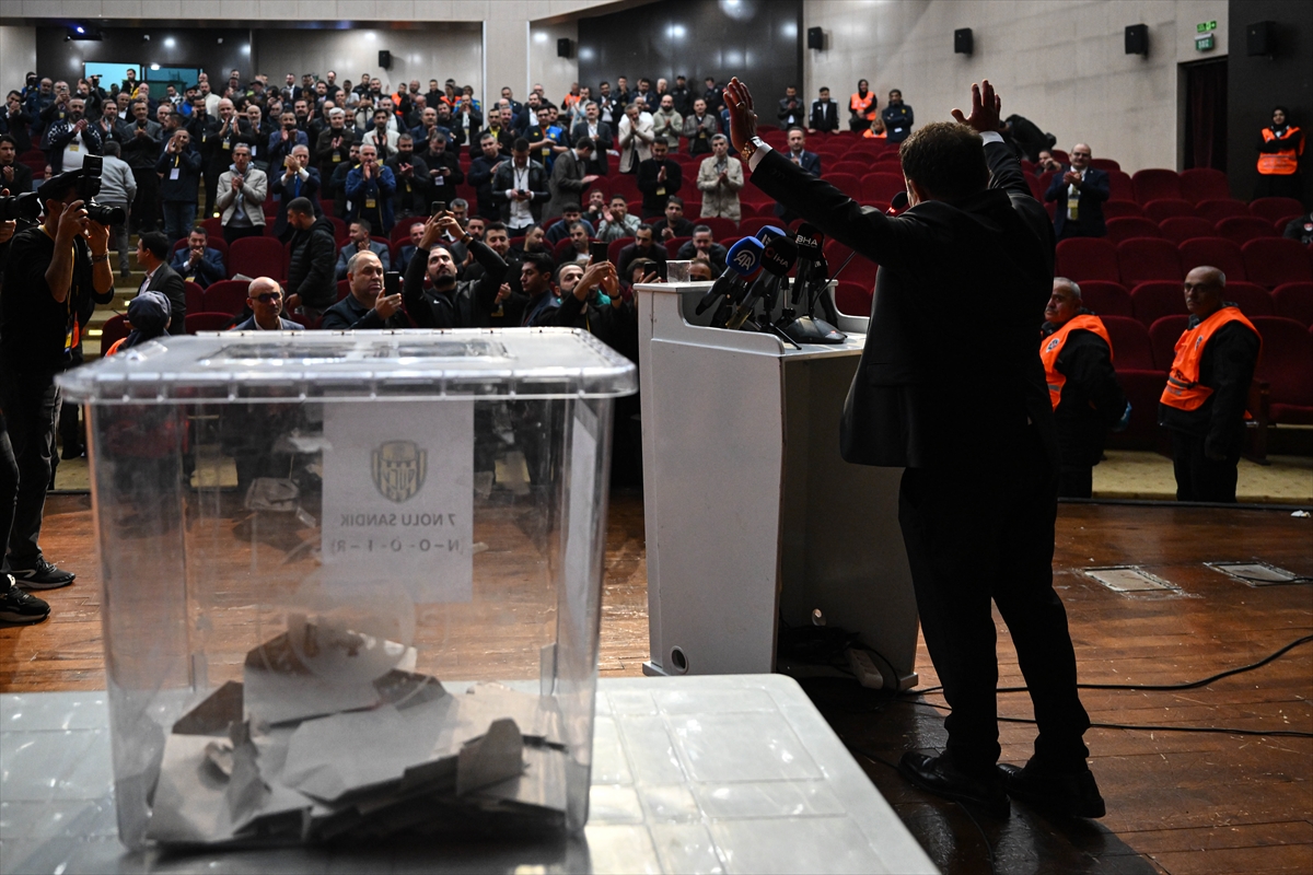 MKE Ankaragücü Kulübünün yeni başkanı Nuri Muhammet Yaman oldu