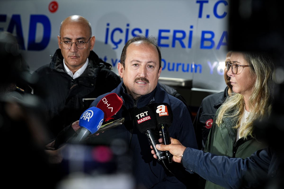 AFAD Başkanı Pehlivan'dan Foça'daki sağanak sonrası açıklama: