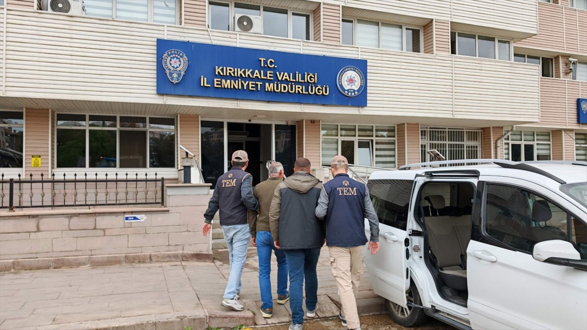Kırıkkale'de terör örgütü DEAŞ'a yönelik operasyonda 2 şüpheli yakalandı
