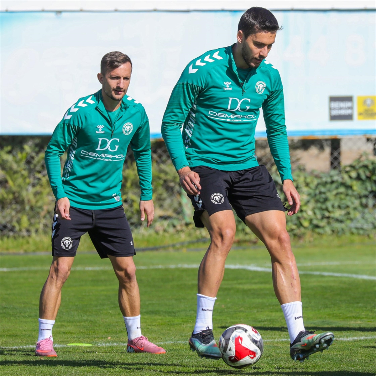 Konyaspor, Gençlerbirliği maçının hazırlıklarını sürdürdü