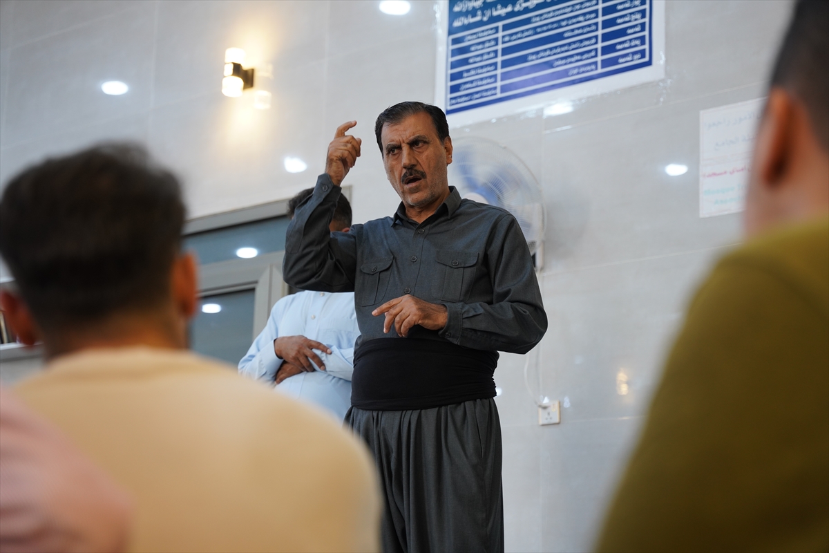 Irak'ın Süleymaniye kentinde cuma hutbeleri işaret diline çevriliyor