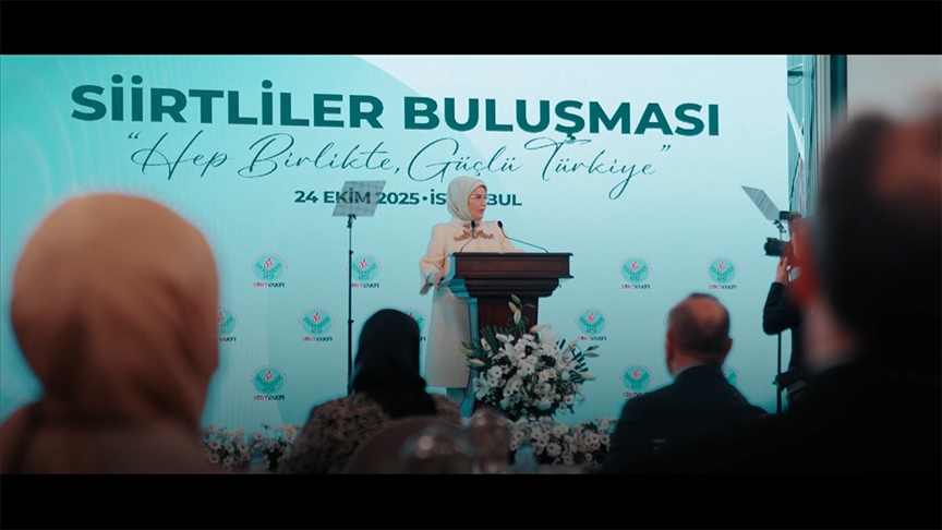 Emine Erdoğan'dan "Siirtlilerle Buluşma" programına ilişkin paylaşım
