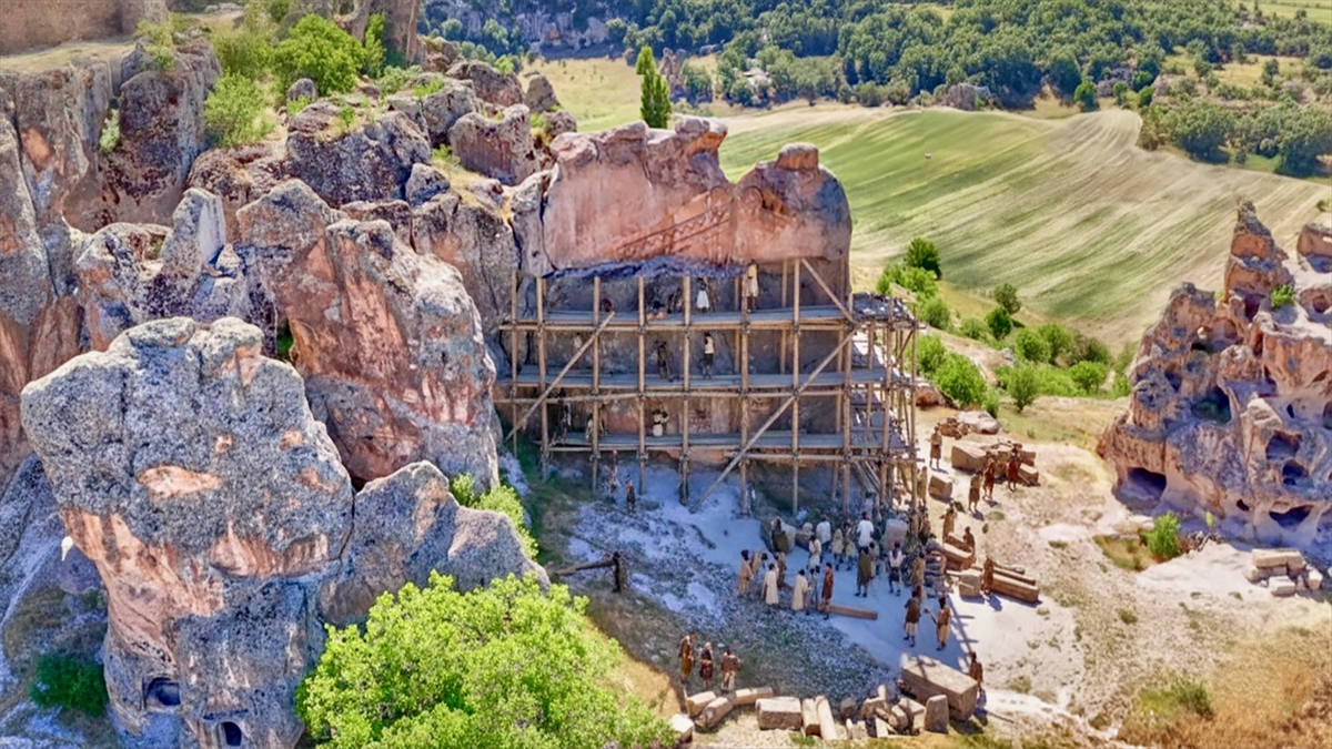 Eskişehir'de Midas Vadisi yapay zekayla üç boyutlu modellendi