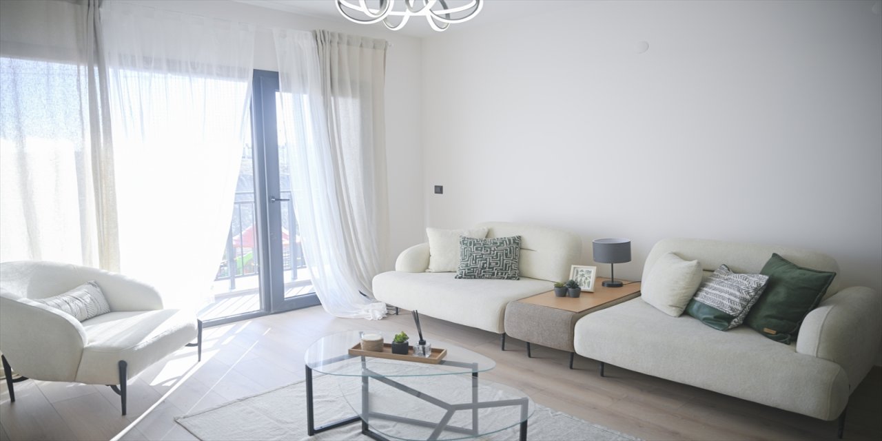 “Yüzyılın Konut Projesi” kapsamında Ankara’daki örnek daireler görüntülendi