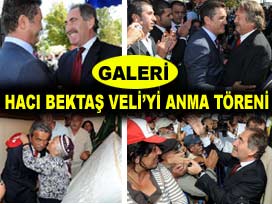 Hacı Bektaş'ta Kucaklaşanlar