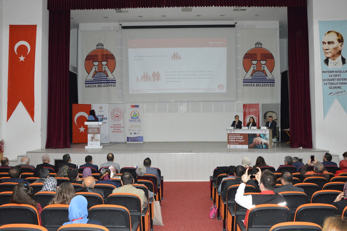 Samsun'da 4. Uluslararası Orta Karadeniz Engelli ve Yaşlı Sağlığı Kongresi başladı