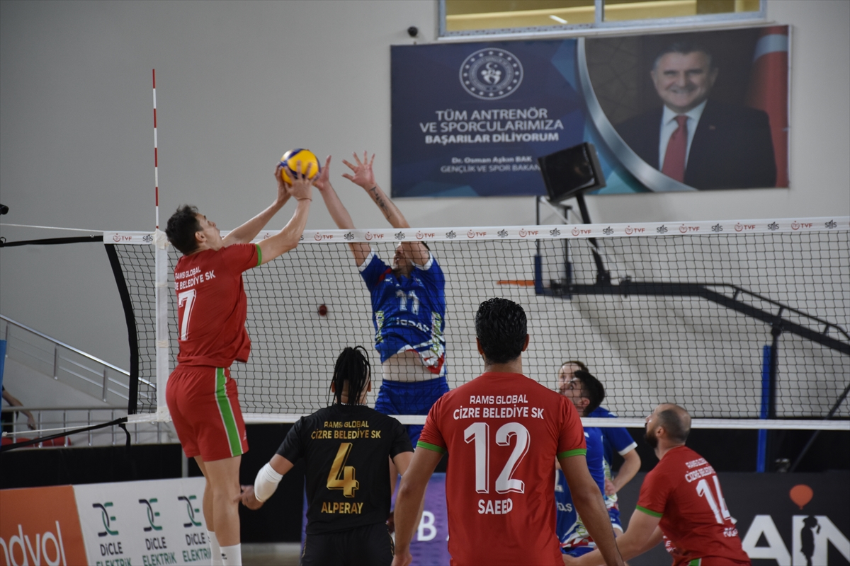 Rams Global Cizre Belediyespor: 1 - İstanbul Büyükşehir Belediyespor: 3