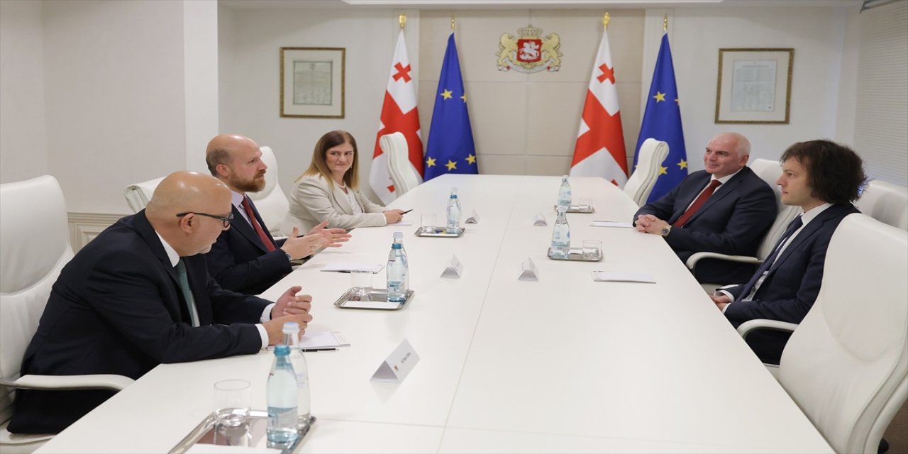 Bilal Erdoğan, Gürcistan Başbakanı ve Cumhurbaşkanı ile görüştü; spor ve ikili işbirliği ele alındı
