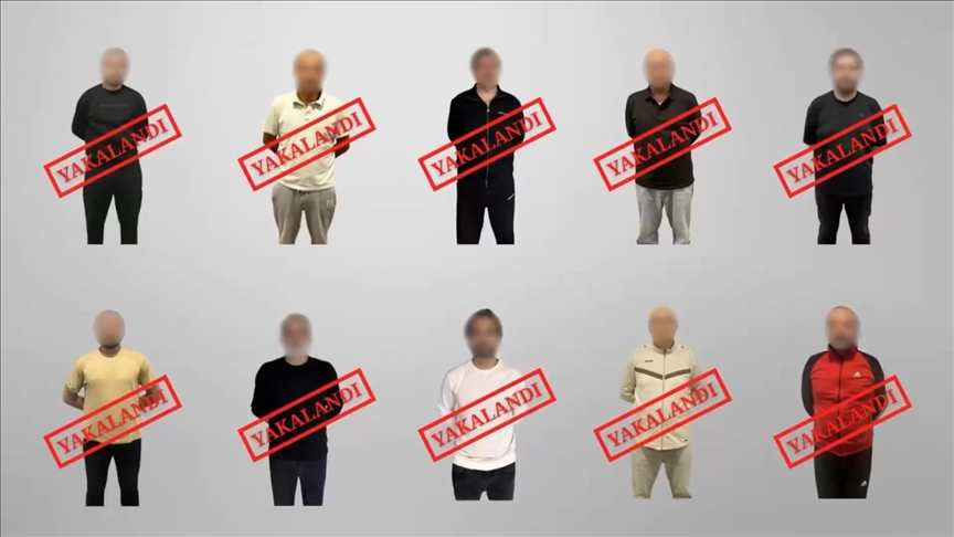 Kırmızı bültenle ve ulusal seviyede aranan 10 suçlu Türkiye'ye getirildi