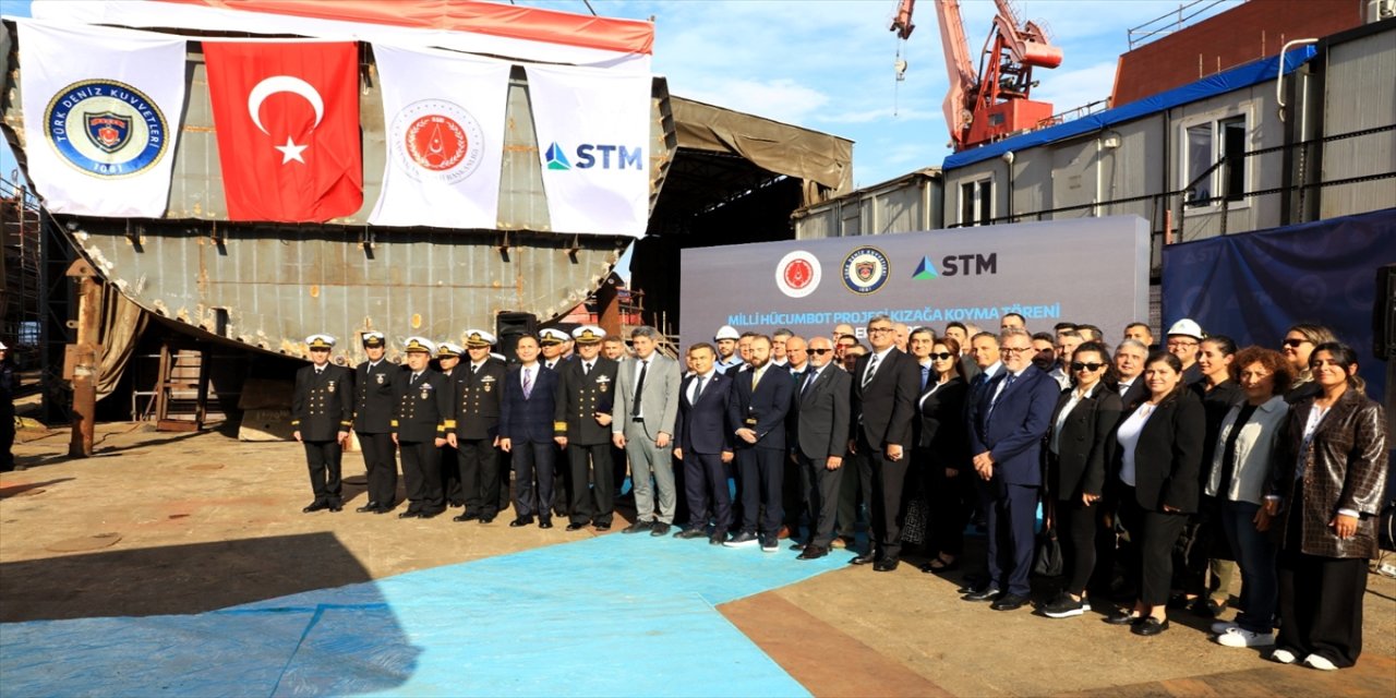 STM'nin Milli Hücumbotu için ilk blok kızağa alındı