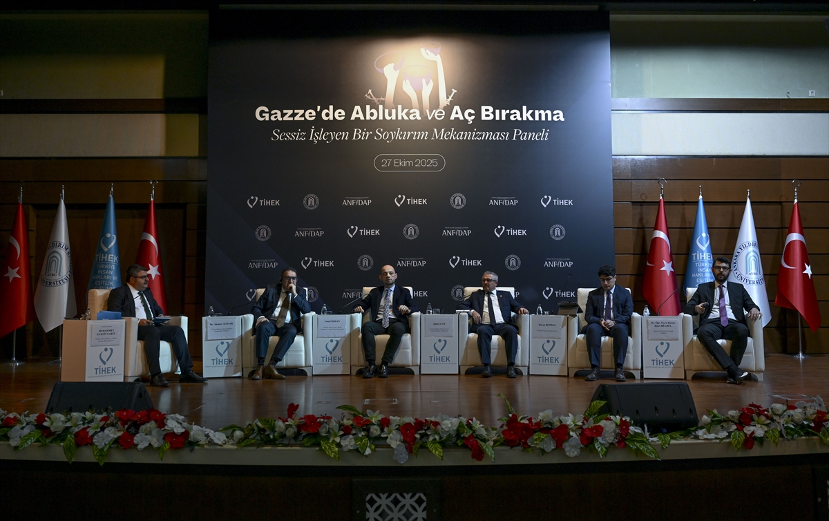 Gazze'de Abluka ve Aç Bırakma: "Sessiz İşleyen Bir Soykırım Mekanizması" paneli