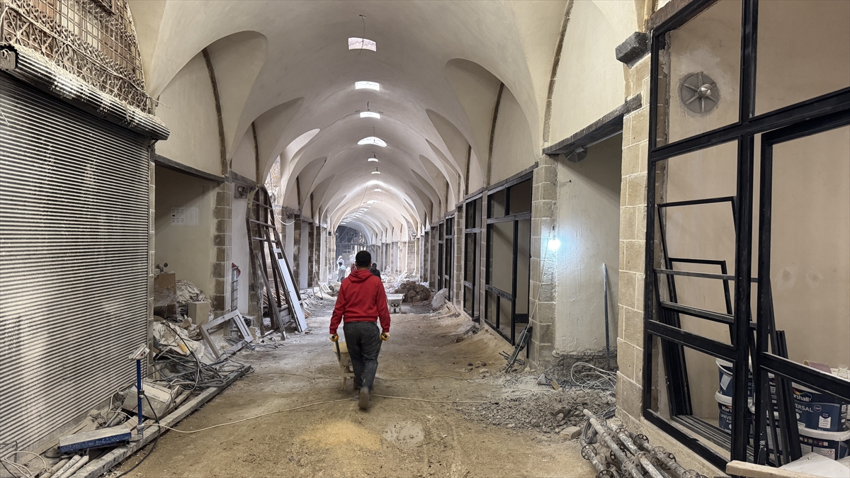 Kahramanmaraş'ın kalbi Kapalı Çarşı yeniden ayağa kalkıyor