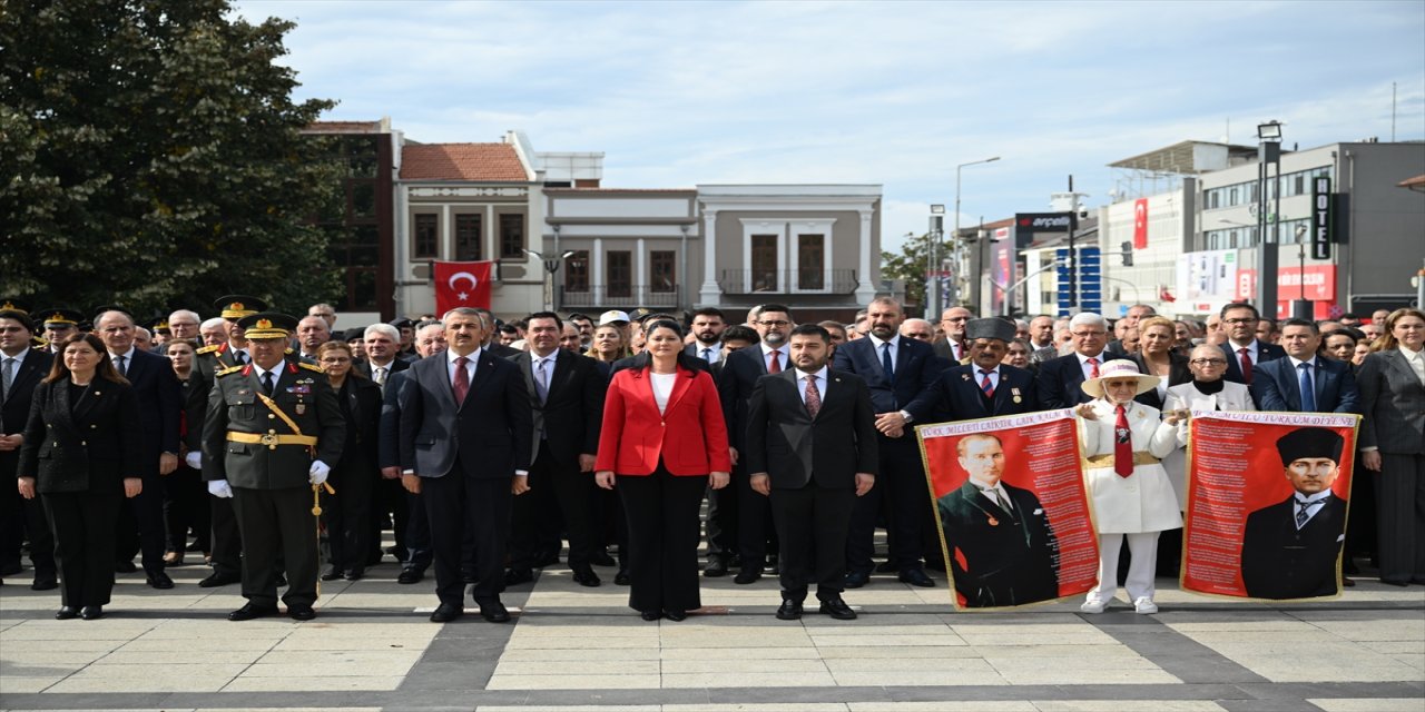 Trakya’da Cumhuriyet’in 102. yılı törenlerle kutlandı