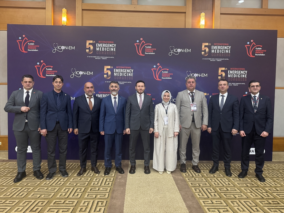 5. Uluslararası Acil Tıp Kongresi'nde "yapay zeka uygulamaları" değerlendirildi